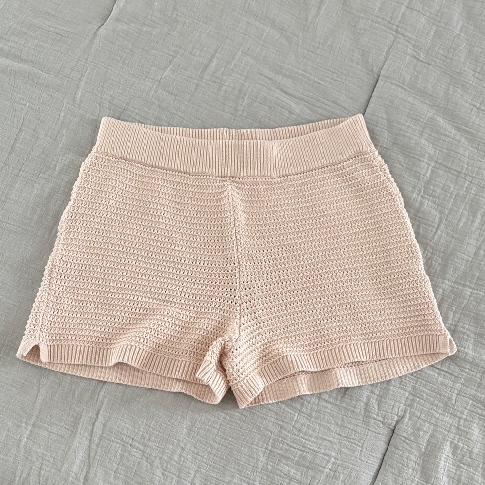 LOFT High-Waist Knit Shorts